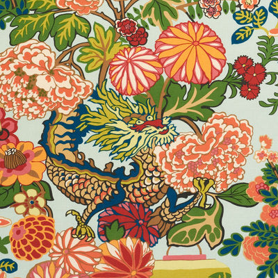 Schumacher Fabrics , a selection of fabrics such as velvet, damask, cotton, silk, linen and sheers.