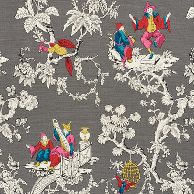 Schumacher Fabrics , a selection of fabrics such as velvet, damask, cotton, silk, linen and sheers.