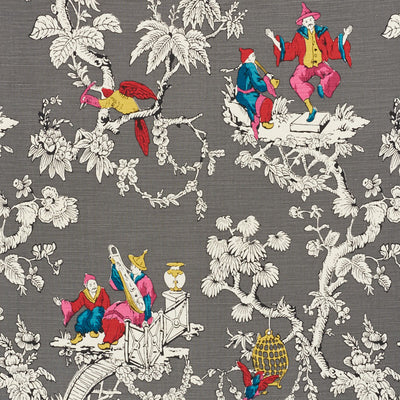 SCHUMACHER FABRICS -177422-CHINOISERIEERIE MODERNE