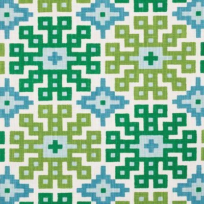 Schumacher Fabrics , a selection of fabrics such as velvet, damask, cotton, silk, linen and sheers.