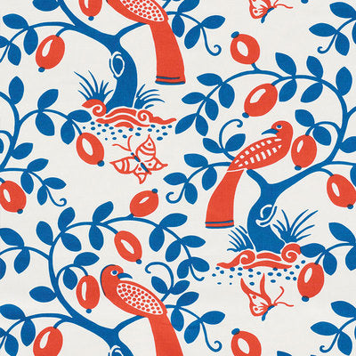 Schumacher Fabrics , a selection of fabrics such as velvet, damask, cotton, silk, linen and sheers.