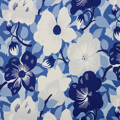 Schumacher Fabrics , a selection of fabrics such as velvet, damask, cotton, silk, linen and sheers.