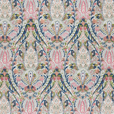 Schumacher Fabrics , a selection of fabrics such as velvet, damask, cotton, silk, linen and sheers.