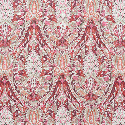 Schumacher Fabrics , a selection of fabrics such as velvet, damask, cotton, silk, linen and sheers.