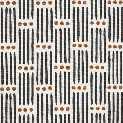 SCHUMACHER FABRICS -177710-DOTTED STRIPE