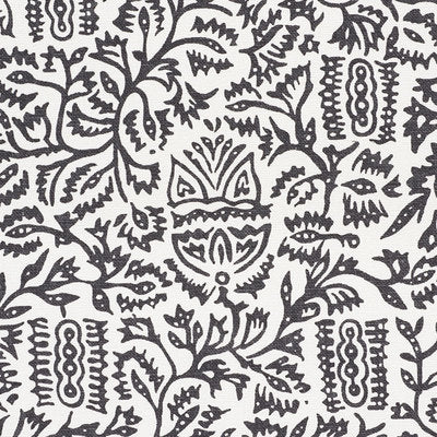 Schumacher Fabrics , a selection of fabrics such as velvet, damask, cotton, silk, linen and sheers.