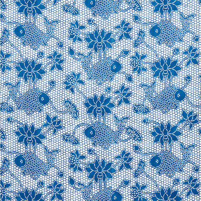 Schumacher Fabrics , a selection of fabrics such as velvet, damask, cotton, silk, linen and sheers.