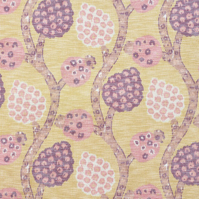 Schumacher Fabrics , a selection of fabrics such as velvet, damask, cotton, silk, linen and sheers.