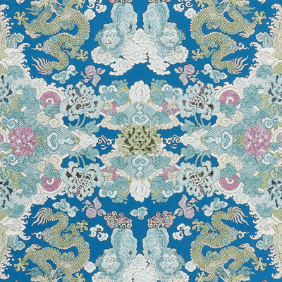SCHUMACHER FABRICS -178050-MAGIC MOUNTAIN DRAGON