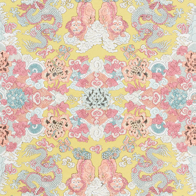 SCHUMACHER FABRICS -178052-MAGIC MOUNTAIN DRAGON