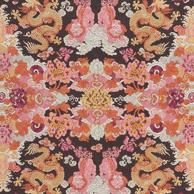 Schumacher Fabrics , a selection of fabrics such as velvet, damask, cotton, silk, linen and sheers.