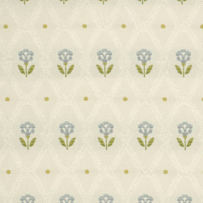 ROBERT ALLEN FABRICS-FLOWER DOT -SURF