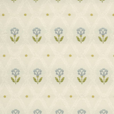 ROBERT ALLEN FABRICS-FLOWER DOT -SURF