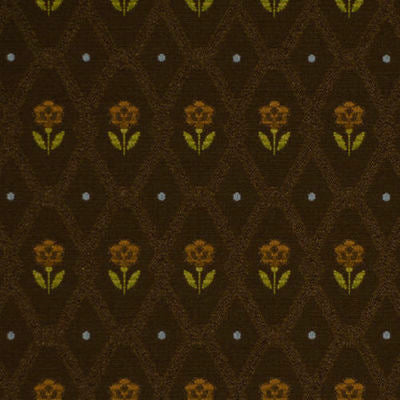 ROBERT ALLEN FABRICS-FLOWER DOT -TRUFFLE