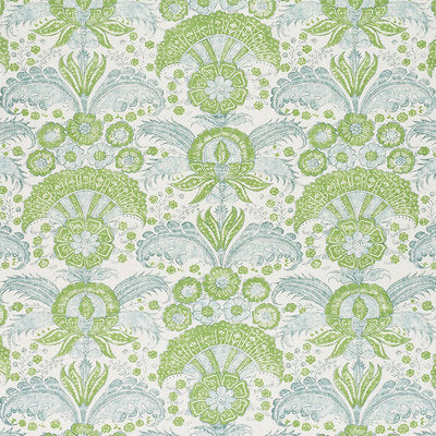 Schumacher Fabrics , a selection of fabrics such as velvet, damask, cotton, silk, linen and sheers.