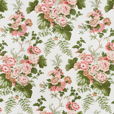 Schumacher Fabrics , a selection of fabrics such as velvet, damask, cotton, silk, linen and sheers.