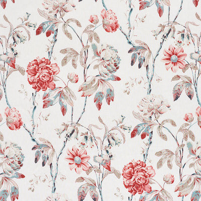 Schumacher Fabrics , a selection of fabrics such as velvet, damask, cotton, silk, linen and sheers.