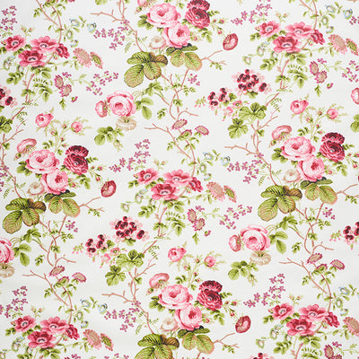 Schumacher Fabrics , a selection of fabrics such as velvet, damask, cotton, silk, linen and sheers.