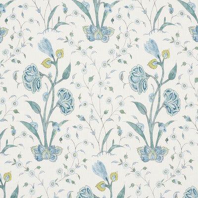 Schumacher Fabrics , a selection of fabrics such as velvet, damask, cotton, silk, linen and sheers.