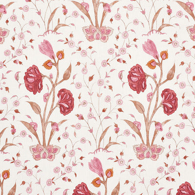 Schumacher Fabrics , a selection of fabrics such as velvet, damask, cotton, silk, linen and sheers.