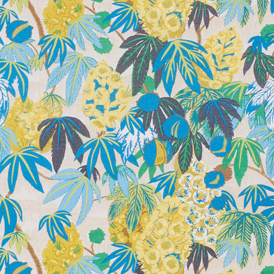 Schumacher Fabrics , a selection of fabrics such as velvet, damask, cotton, silk, linen and sheers.