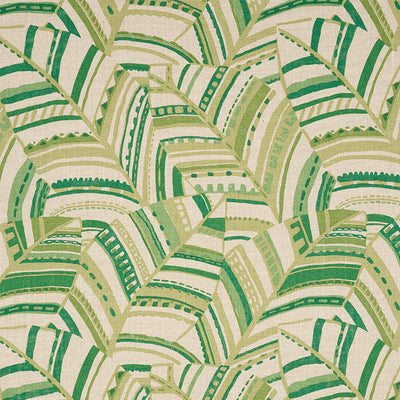 SCHUMACHER FABRICS -178650-DECO LEAVES