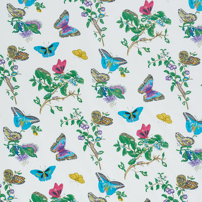 Schumacher Fabrics , a selection of fabrics such as velvet, damask, cotton, silk, linen and sheers.