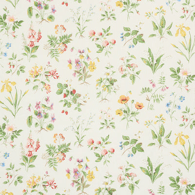 Schumacher Fabrics , a selection of fabrics such as velvet, damask, cotton, silk, linen and sheers.