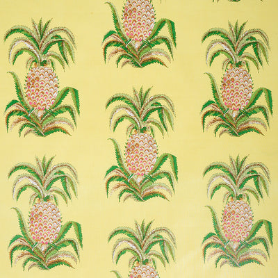 SCHUMACHER FABRICS -178803-PINEAPPLES CHINTZ