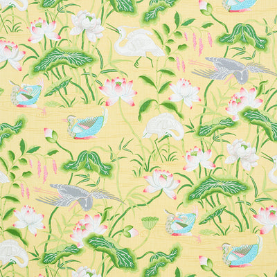 SCHUMACHER FABRICS -179040-LOTUS GARDEN