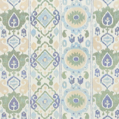 Schumacher Fabrics , a selection of fabrics such as velvet, damask, cotton, silk, linen and sheers.