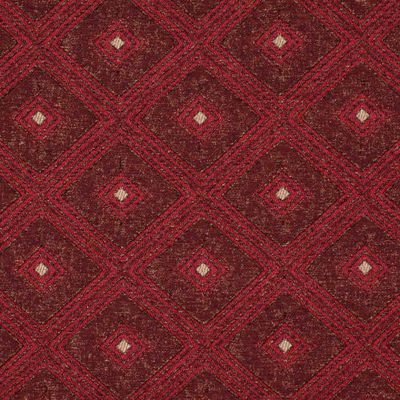 ROBERT ALLEN FABRICS-PRECIOUS METAL -RUBY