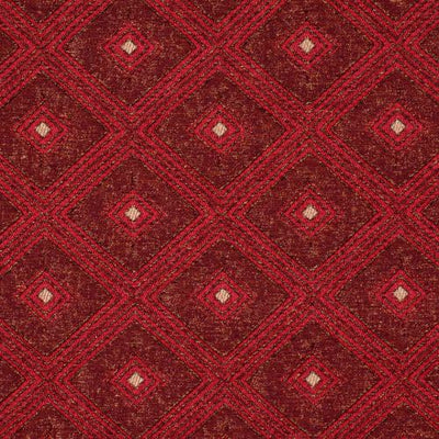 ROBERT ALLEN FABRICS-PRECIOUS METAL -RUBY