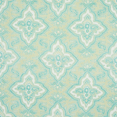 SCHUMACHER FABRICS-179441 - AMALIA MEDALLION HANDMADE PRINT