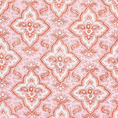 SCHUMACHER FABRICS-179442 - AMALIA MEDALLION HANDMADE PRINT