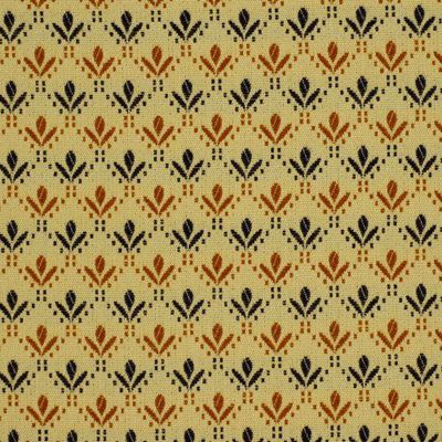 ROBERT ALLEN FABRICS-FLOWER BUD -PRUSSIAN
