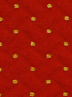 BEACON HILL FABRICS-QUILTED PEARLS -FIRE
