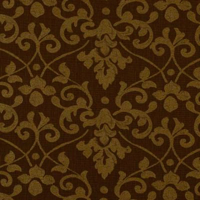 ROBERT ALLEN FABRICS-LISBON DAMASK -SEPIA