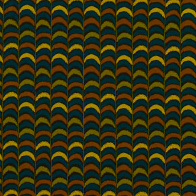 ROBERT ALLEN FABRICS-MIAMI BEAT -HENNA