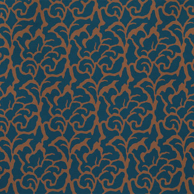 ROBERT ALLEN FABRICS-FILIGREE -CERULEAN