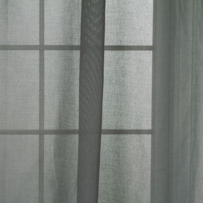 ROBERT ALLEN FABRICS-ELEGANT SHEER -SILVER