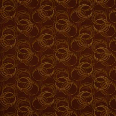 ROBERT ALLEN FABRICS-CIRCLING -TARRAGON