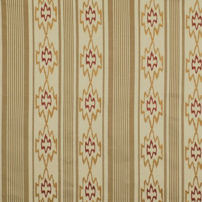 ROBERT ALLEN FABRICS-WAVING ALONG -CARAMEL