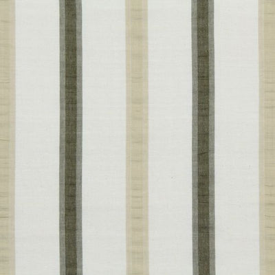 ROBERT ALLEN FABRICS-PUCKER STRIPE -NOUGAT