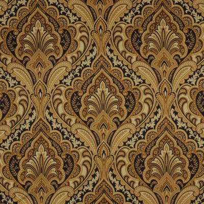 ROBERT ALLEN FABRICS-PAISLEY GRACE -BLACK