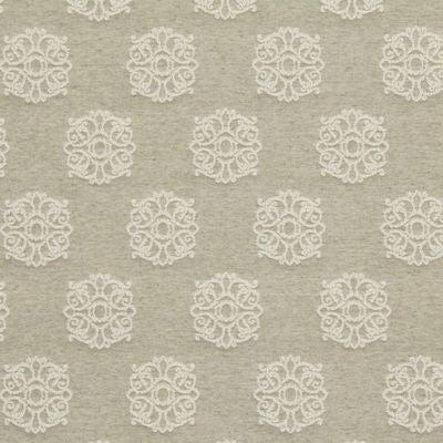 ROBERT ALLEN FABRICS-FLOWER TOPS -TWINE
