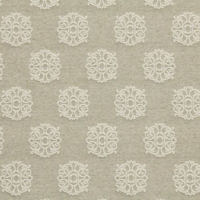 ROBERT ALLEN FABRICS-FLOWER TOPS -TWINE