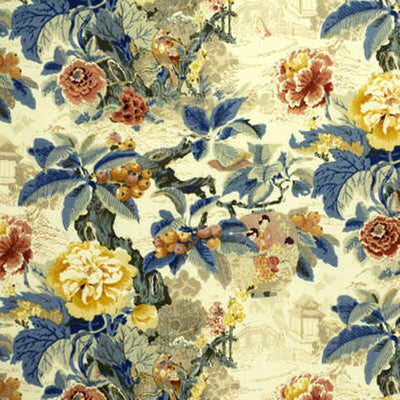 Lee Jofa Fabrics, a selection of fabrics such as velvet, damask, cotton, silk, linen and sheers.