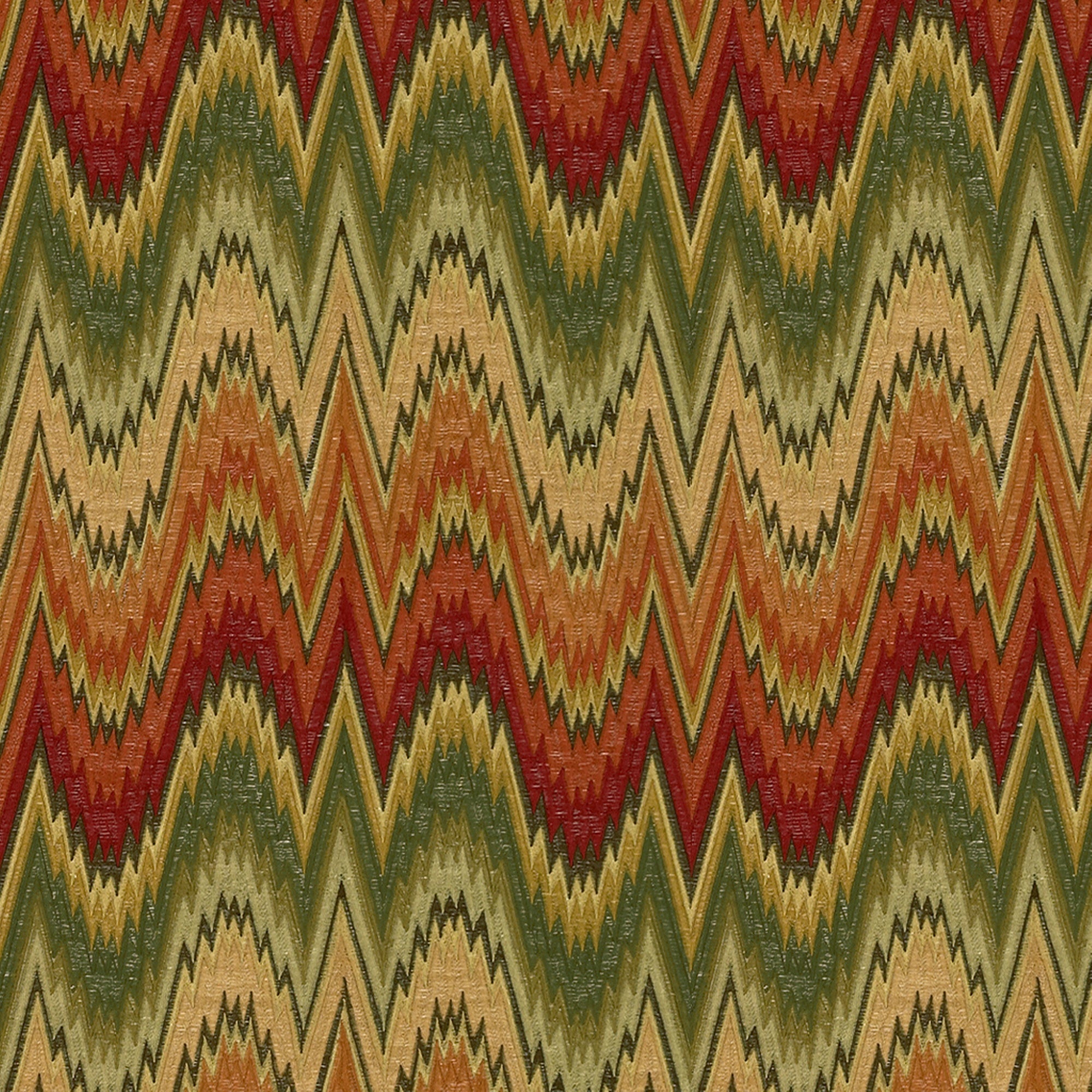 flame stitch rug