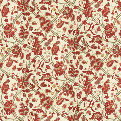LEE JOFA - BLOOMSBURY - RED/GOLD